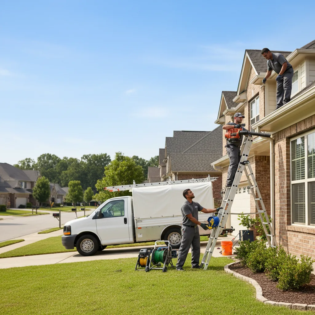 Home Gutter Service in Eustace, TX near me
